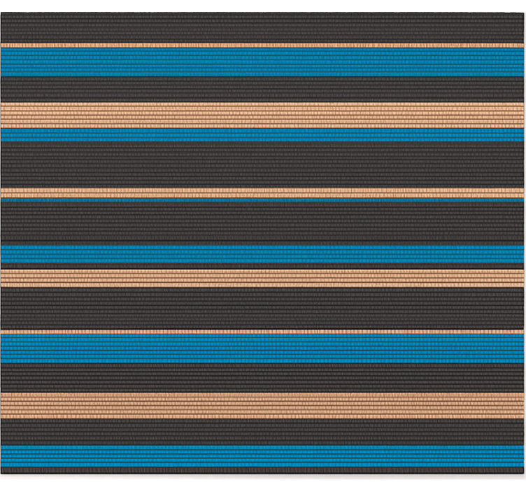 Mørk tone vævet effekt køkken tæpper - TenStickers