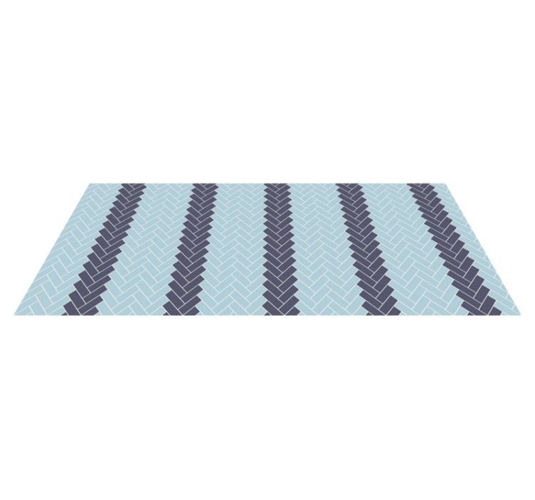 Køkken tæpper herringbone mønster - TenStickers
