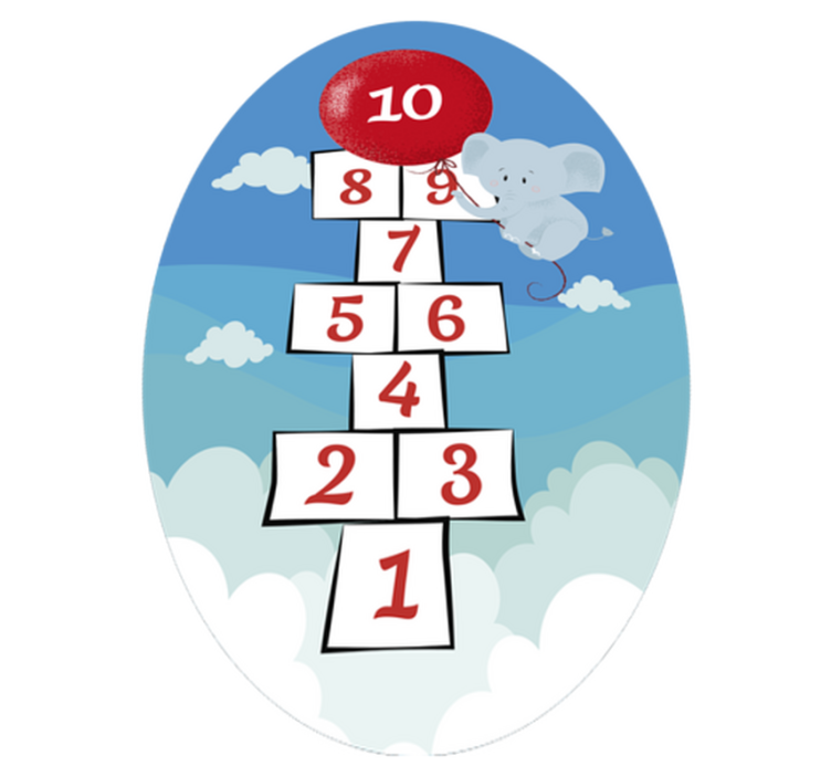 Elefant, humle, vin, tæppe - TenStickers