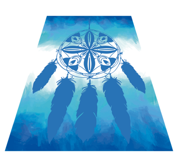 Drømfanger moderne vinyl tæppe - TenStickers