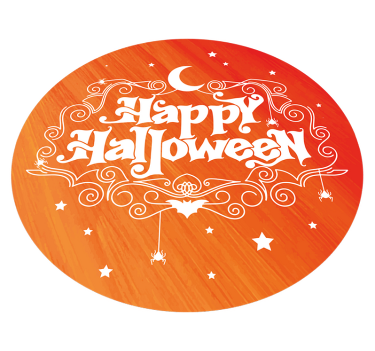Glade halloween indgangshallen vinyl tæppe - TenStickers