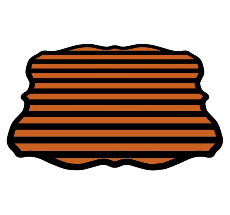 Halloween striber vinyltæpper til halloween - TenStickers