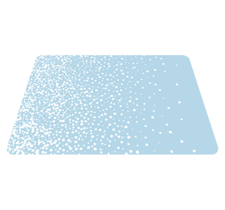 Små ærter mønster børn vinyl tæppe - TenStickers