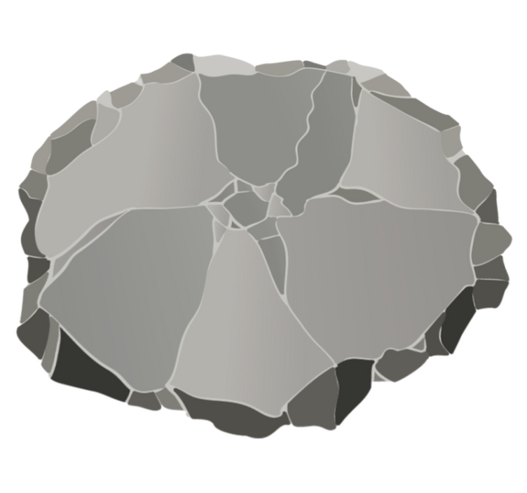 Vinyl tæppe tekstur forskellige sten gulve Vinyl tæppe tekstur forskellige sten - TenStickers