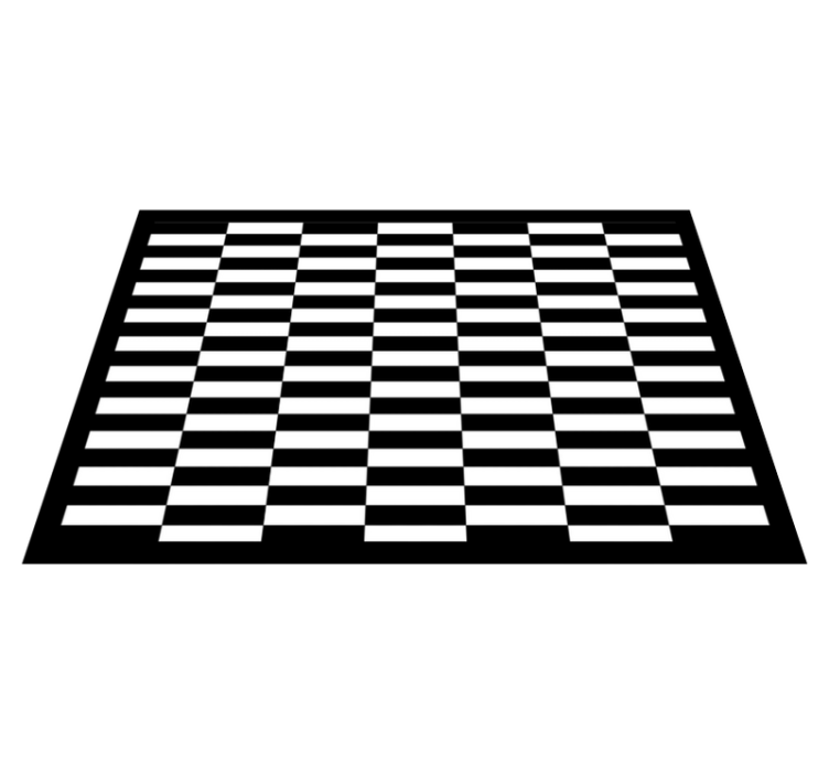Optiske illusion striber geometriske tæpper - TenStickers