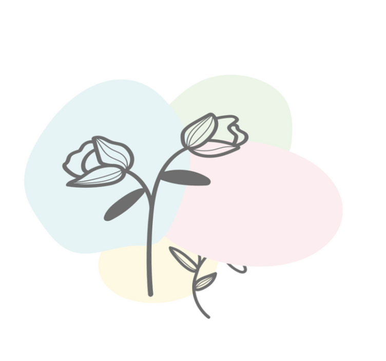 Beija flor moderne vinyltæppe - TenStickers