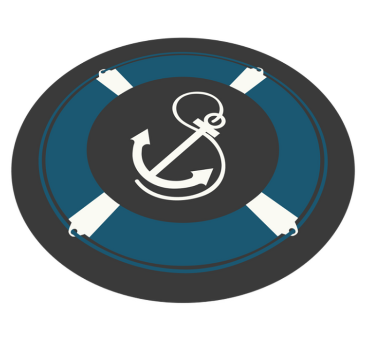 Anker tæppe teen vinyl tæppe - TenStickers