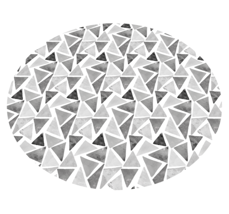 Geometrisk marmor tekstur geometriske vinyl tæppe - TenStickers