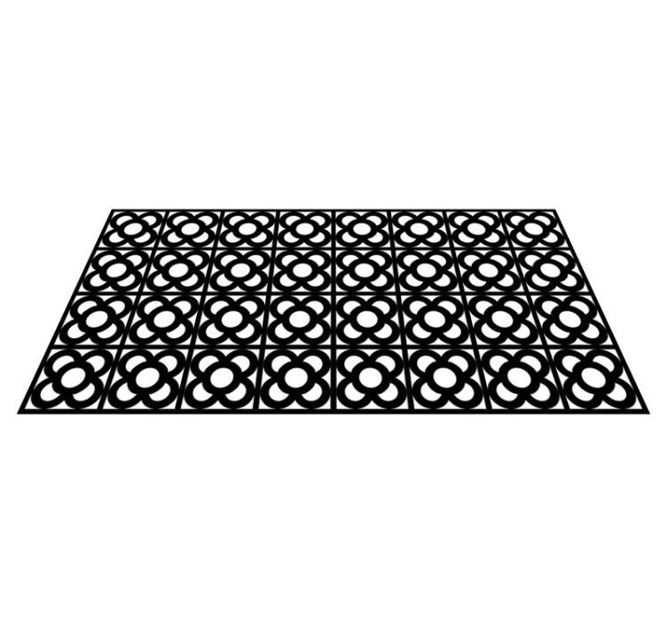 Barcelona brostensbelagt tekstur tæppe - TenStickers