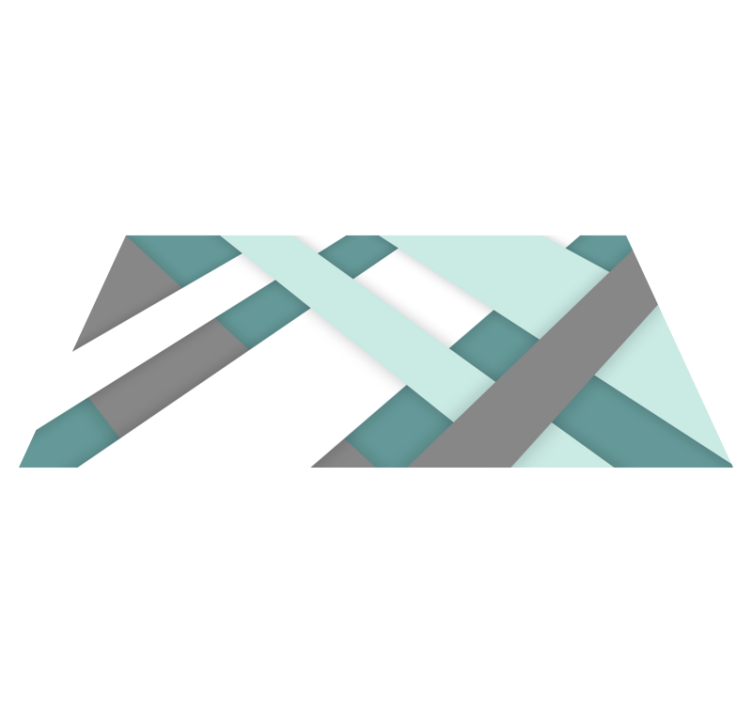 Geometriske 3d figurer vintage tæppe - TenStickers