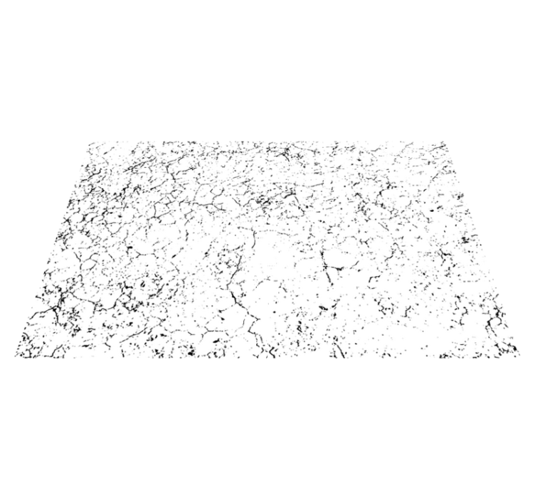 Revnet hvid overflade marmor vinyl tæppe - TenStickers