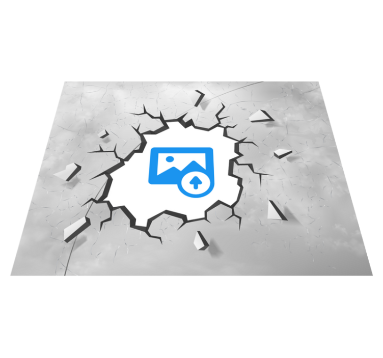 Kosmisk hvirveleffekt vinyl tæppe - TenStickers