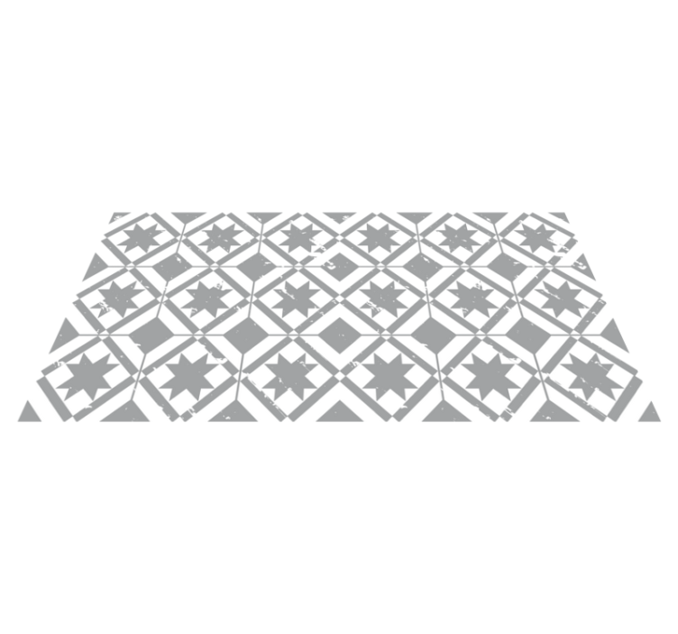 Grå pantone fliser tæppe - TenStickers