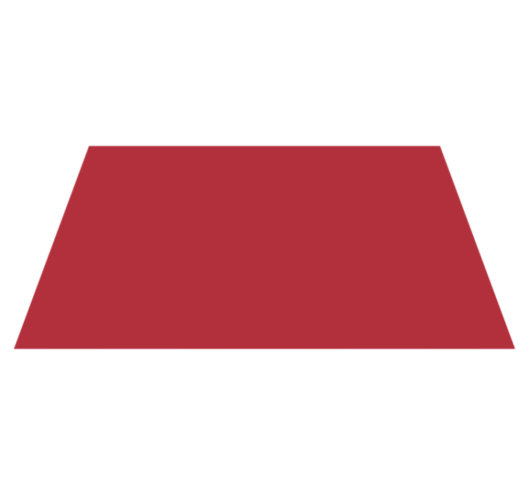 Overdådig karmosinrød skygge vinyl tæppe til stuen - TenStickers