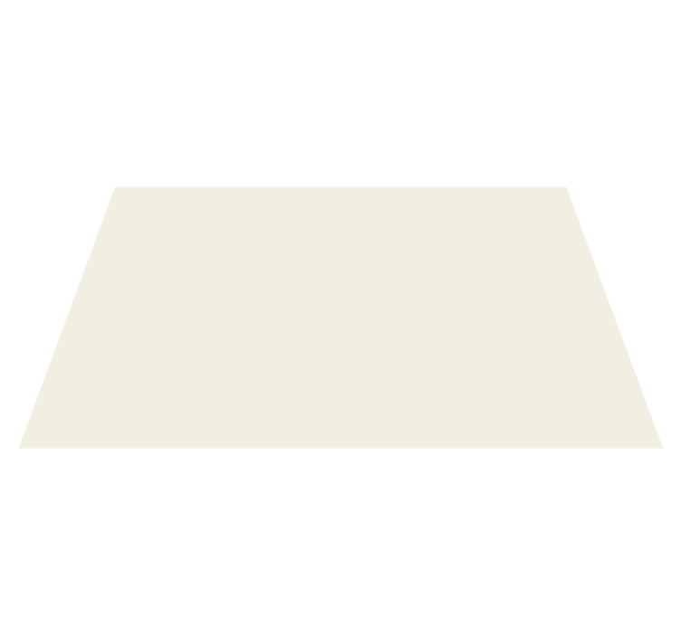 Fløde moderne tæppe - TenStickers