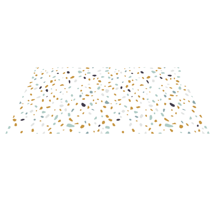 Nordisk terrazzo tekstur tæppe - TenStickers