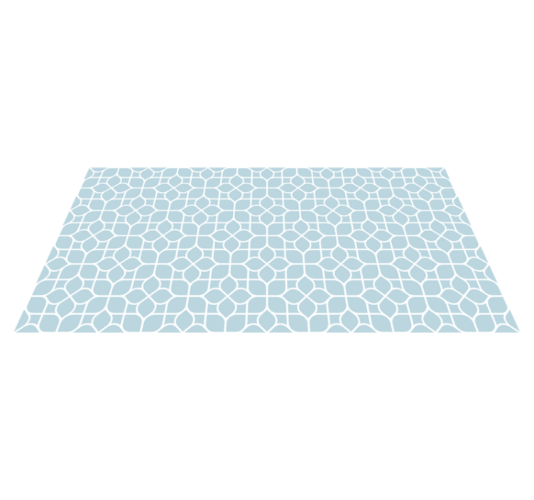 Fliser effekt mønster badeværelse gulve - TenStickers