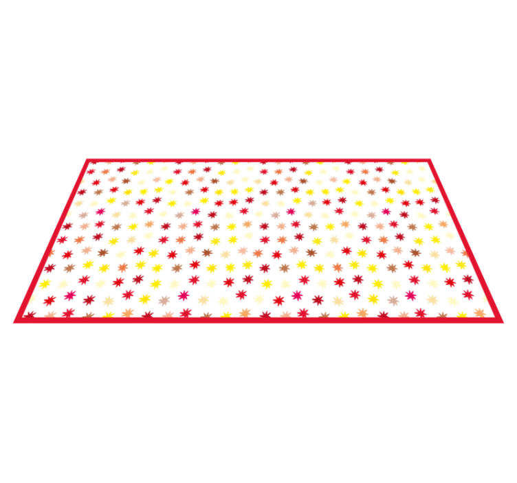 Levende stjernemotiv vinyl tæppe - TenStickers