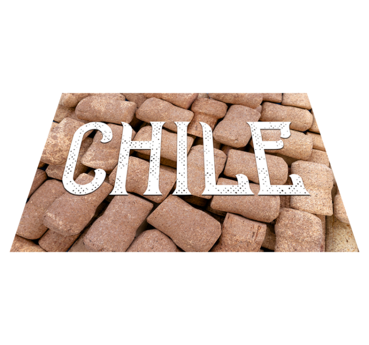 Chile vinpropper tilpasset tæppe - TenStickers