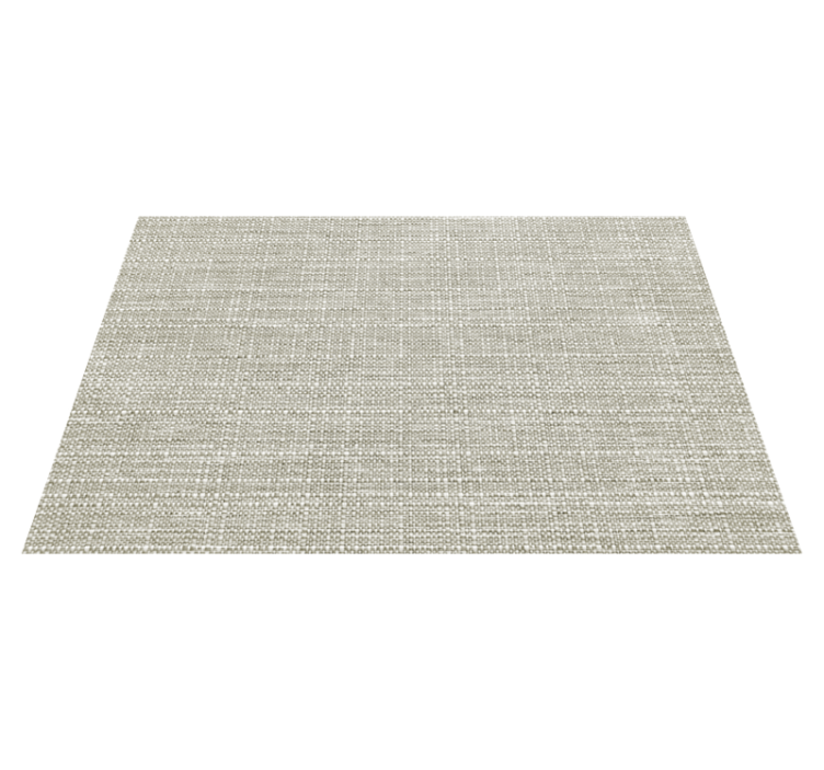 Lysebrunt hør tekstur tæppe - TenStickers