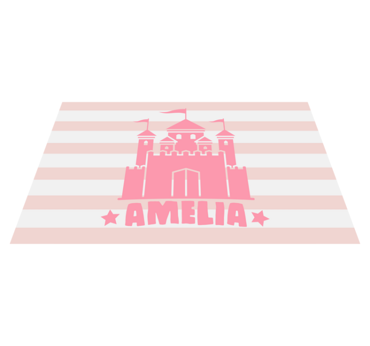 Slotstema specialdesignet vinyl tæppe - TenStickers