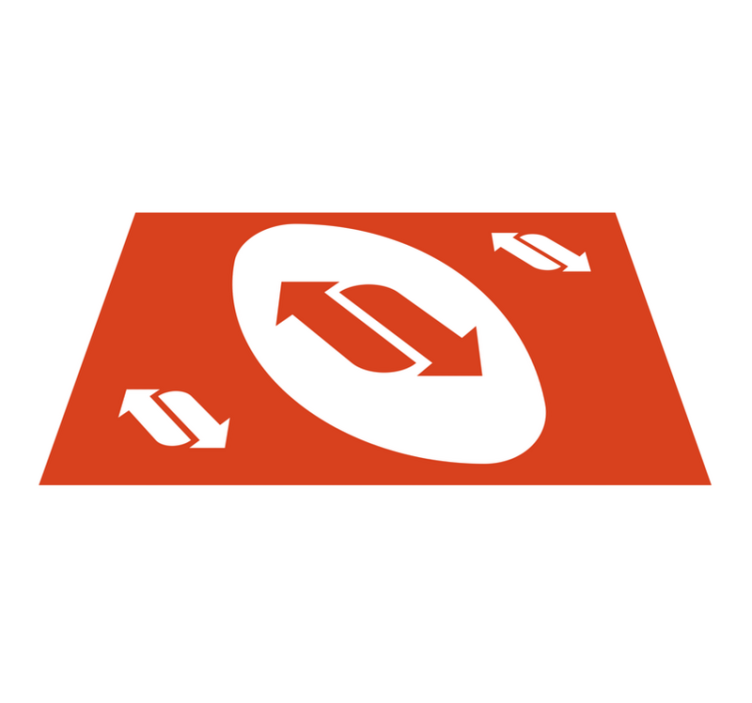 Retningsbestemt bevægelse vinyl tæppe med spil - TenStickers