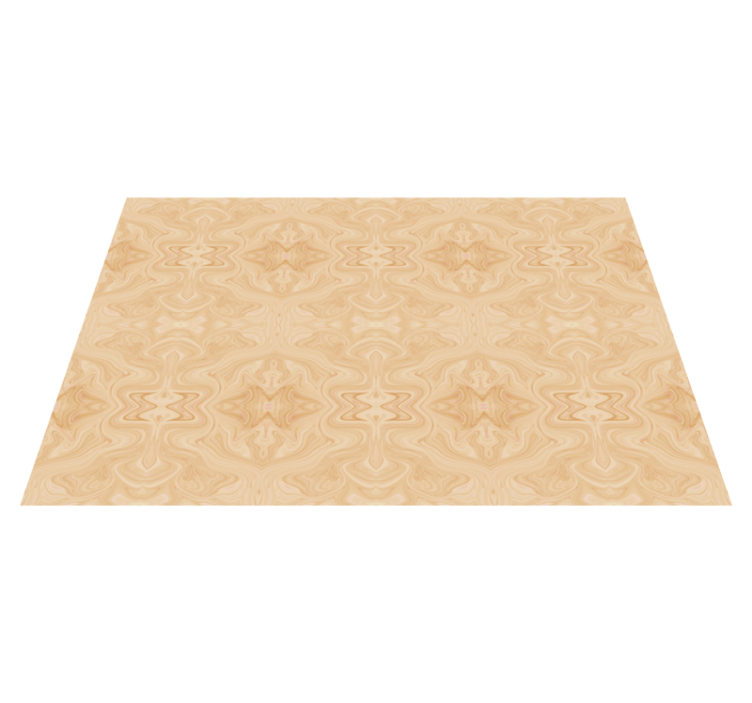 Elegant beige mønster marmor vinyl tæppe - TenStickers
