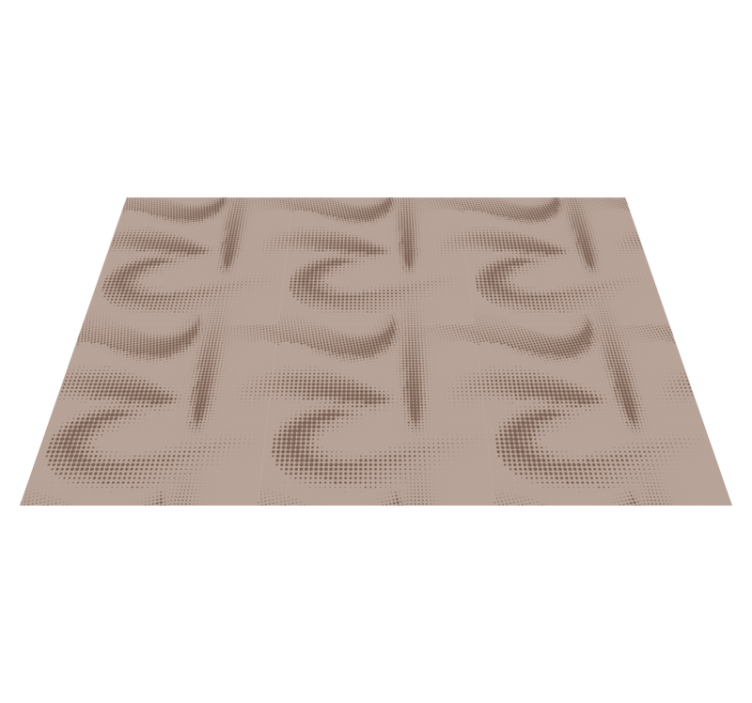 Bløde teksturerede hvirvler vinyl tæppe til stuen - TenStickers