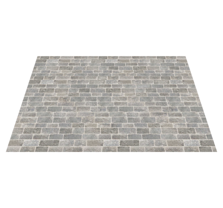 Sten mønster vinyl tæppe med steneffekt - TenStickers