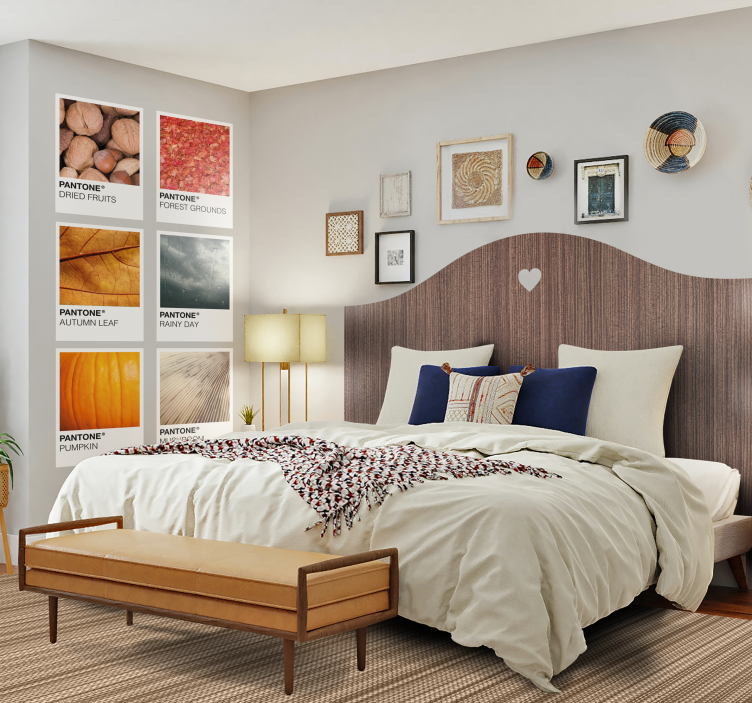 Tekstureret neutral vævning vinyl tæppe til badeværelset - TenStickers