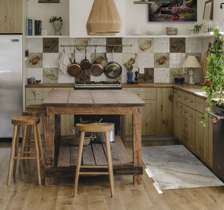 Elegant finish marmor vinyl tæppe - TenStickers