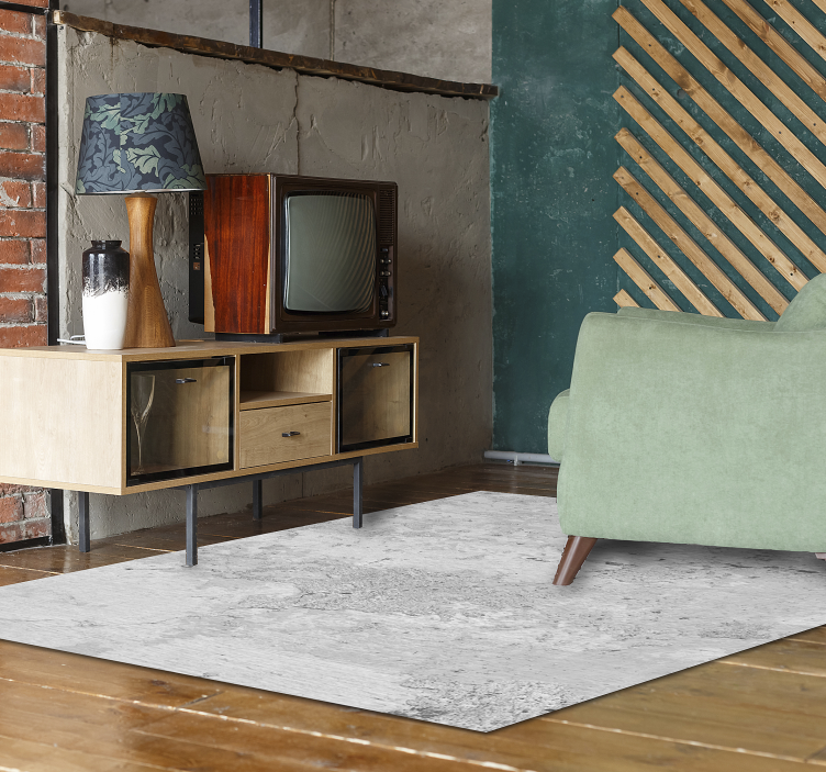 Bedøvelse med hvidt cement vinyl - TenStickers