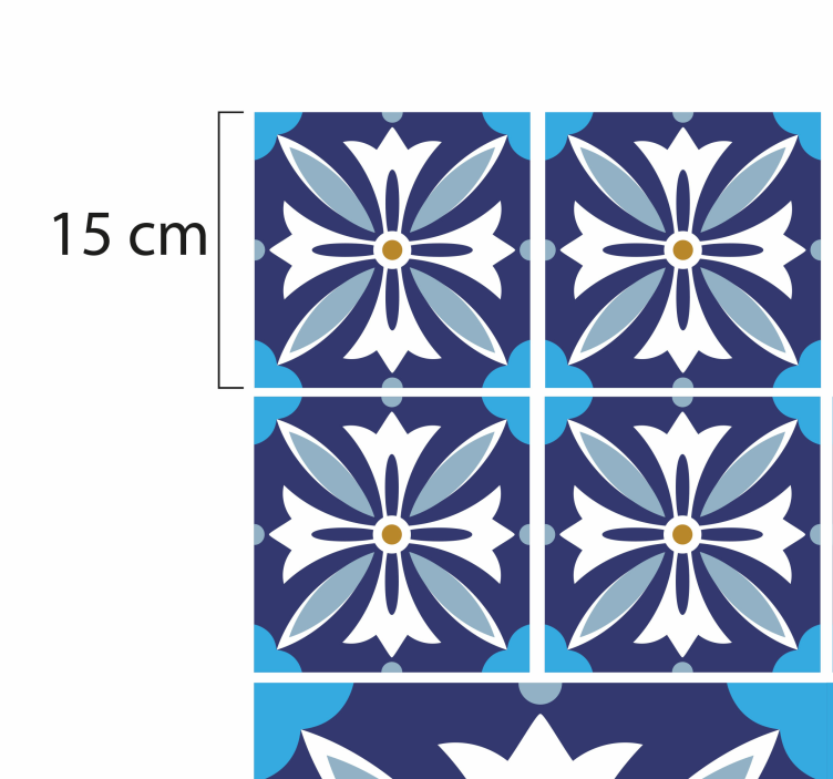 Mosaik helena runner mosaik gulvfliser - TenStickers