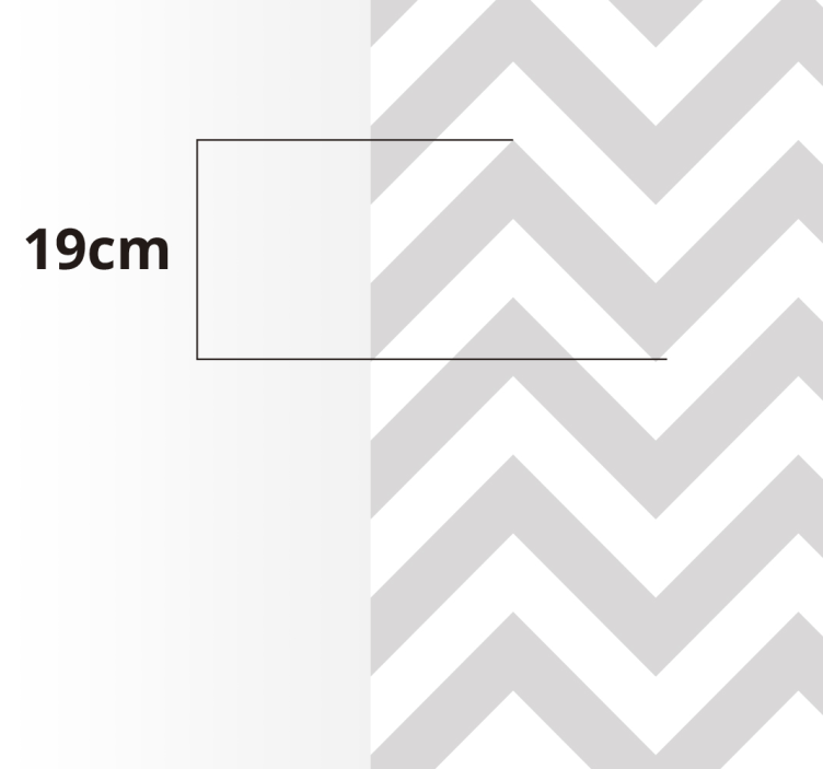 Beige striber minimal vinyl tæppe - TenStickers