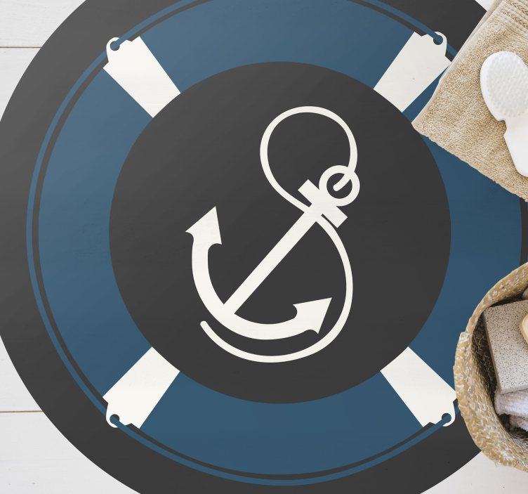 Anker tæppe teen vinyl tæppe - TenStickers