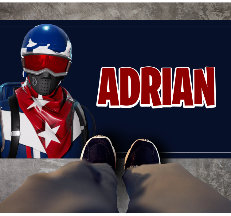 Brugerdefineret heltedesign vinyl tæppe - TenStickers