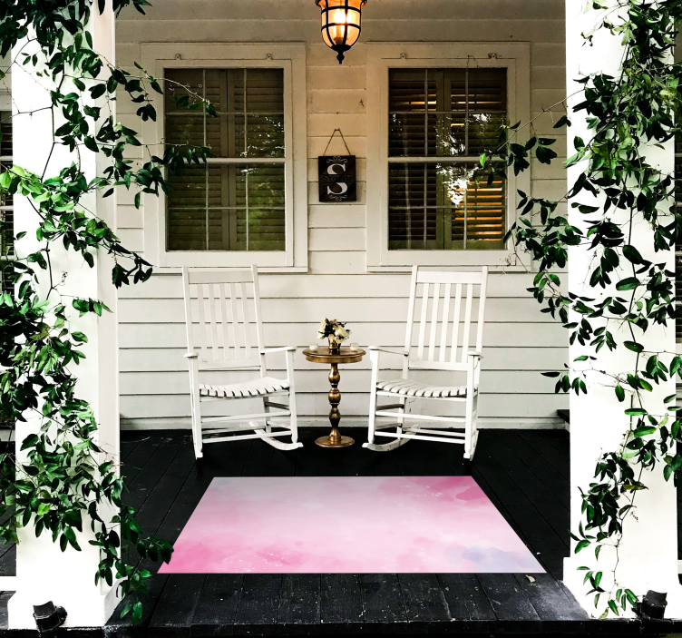 Gradient akvarel tekstur vinyl tæppe - TenStickers