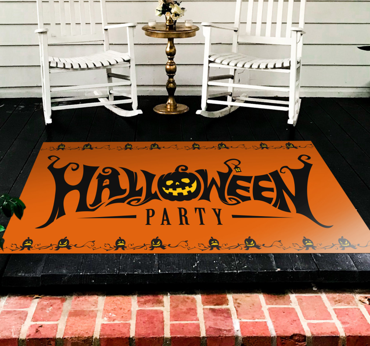 Halloween festlighedsindretning vinyltæpper til halloween - TenStickers
