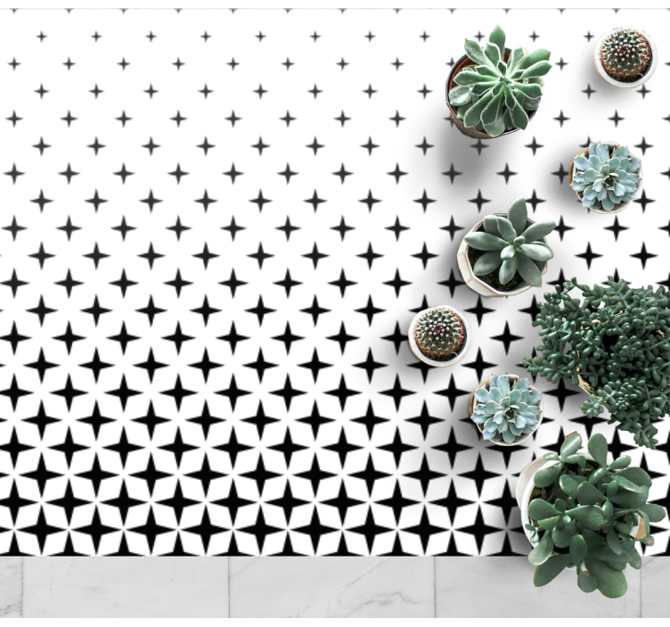 Himmelsk element vinyl tæppe til stuen - TenStickers