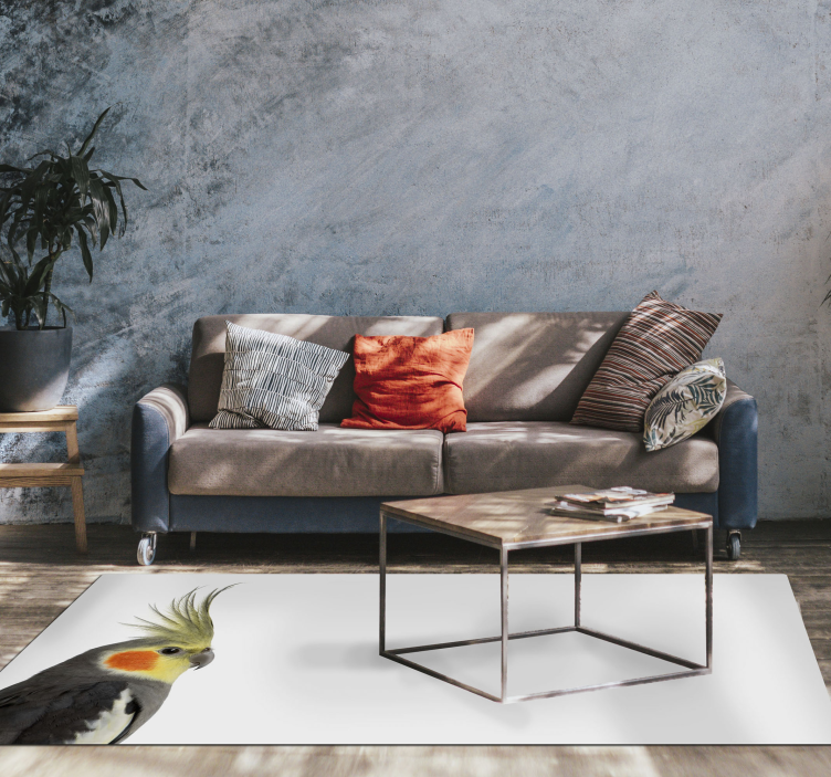 Kakadue papegøje dyretæppe - TenStickers