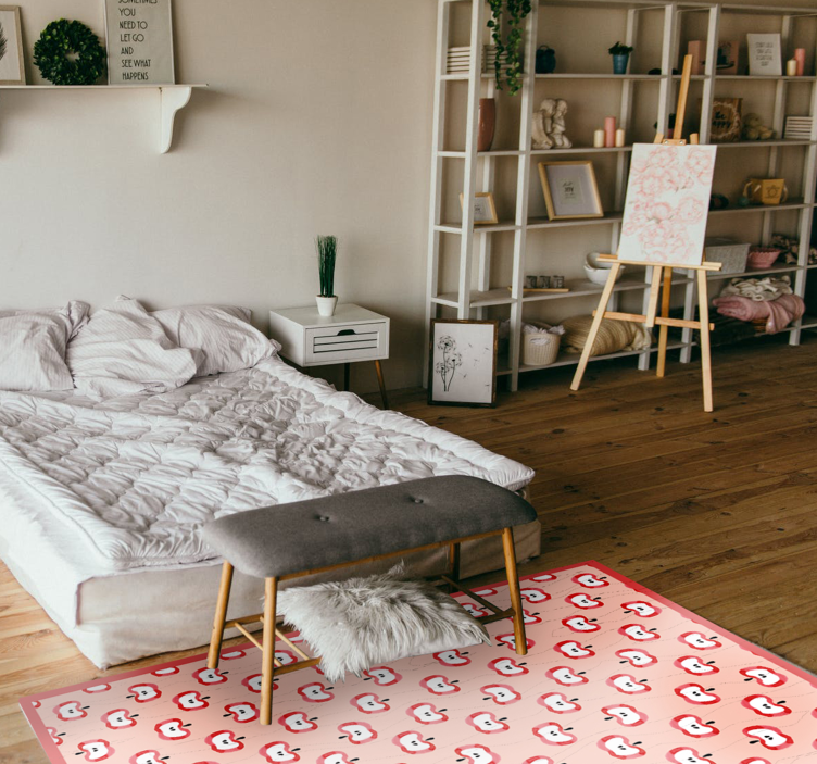 Legesyge børneværelsesmotiver vinyl tæppe - TenStickers