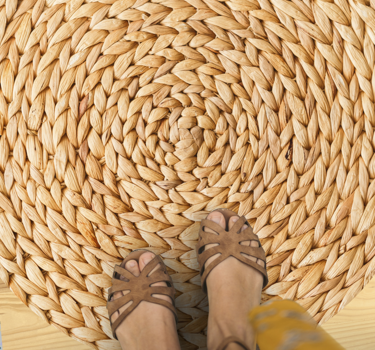 Linoleum mønster tekstur tæppe - TenStickers