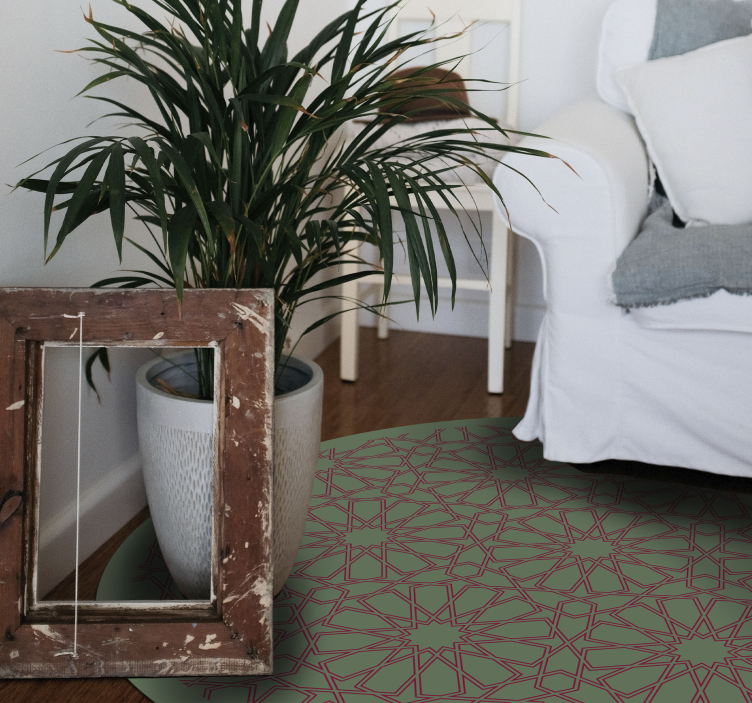 Marokko stil flise tæppe - TenStickers