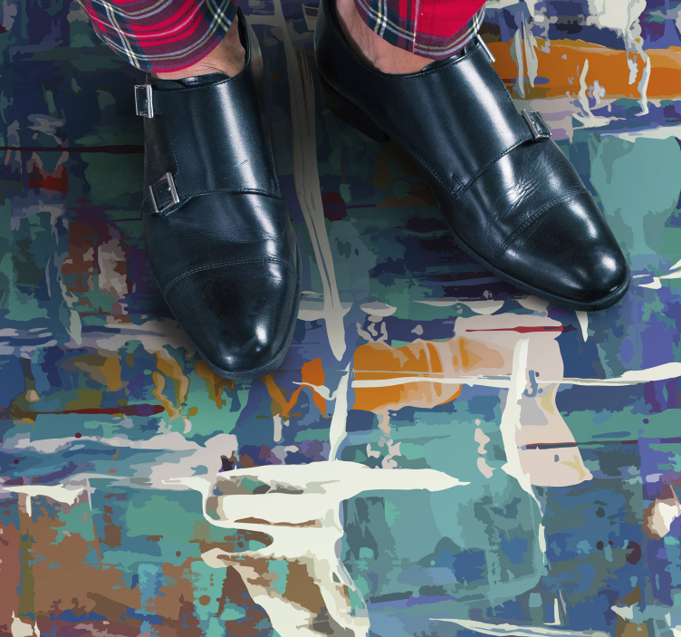 Reglindis moderne tæppe moderne tæppe - TenStickers