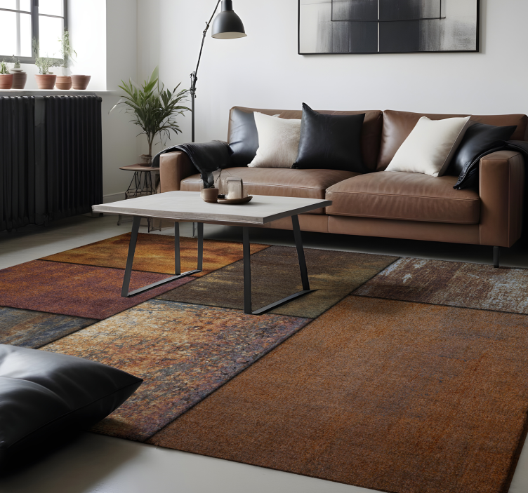 Rustik sten elegance vinyl tæppe med steneffekt - TenStickers