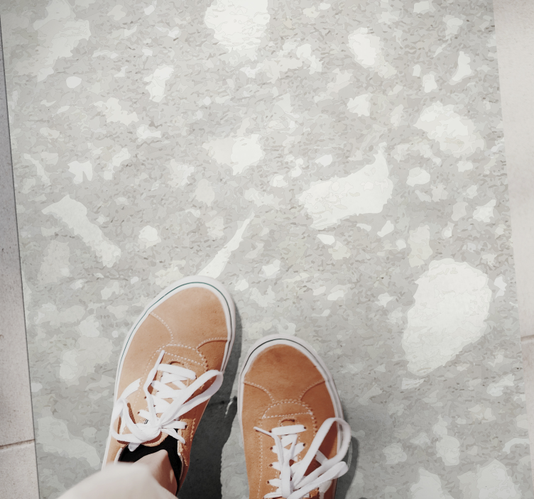 Sofistikeret udseende marmor vinyl tæppe - TenStickers