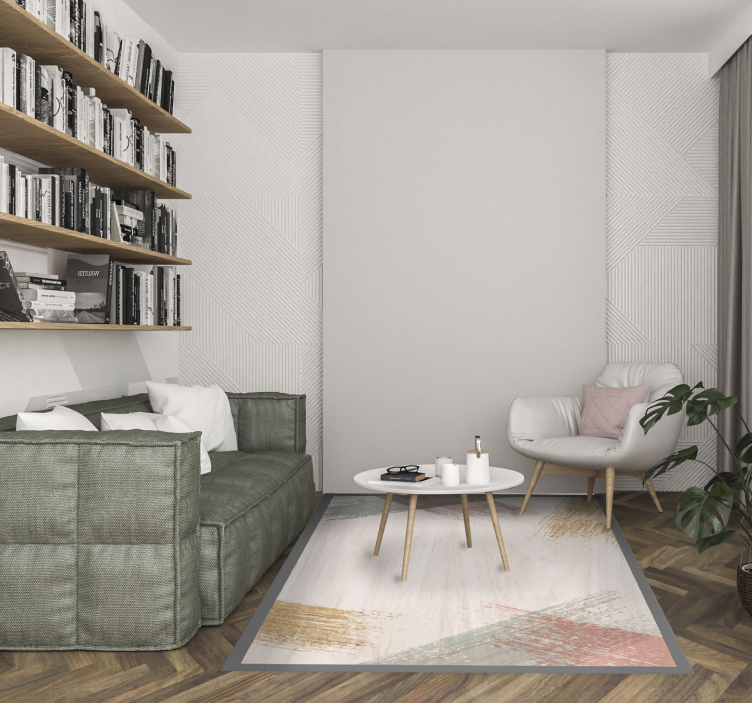 Træklods vinyl tæppe - TenStickers