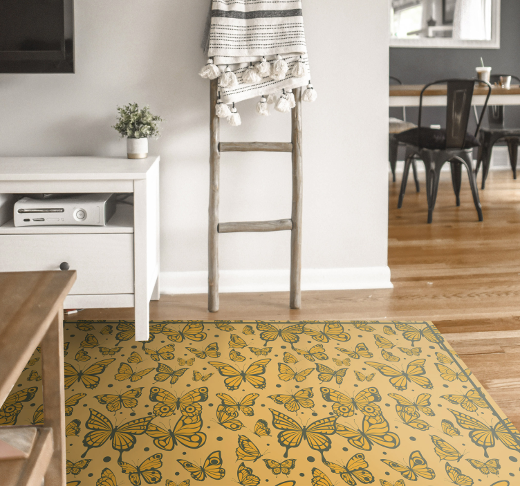 Trendy sommerfugle mønster dyretæppe - TenStickers