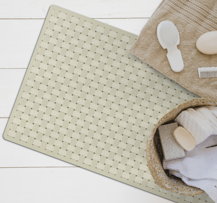 Vinyl tæppe bambus tekstur trægulve - TenStickers