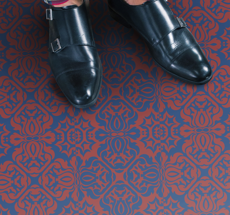 Blomster og planter vinyltæppe elegante botaniske elementer - TenStickers